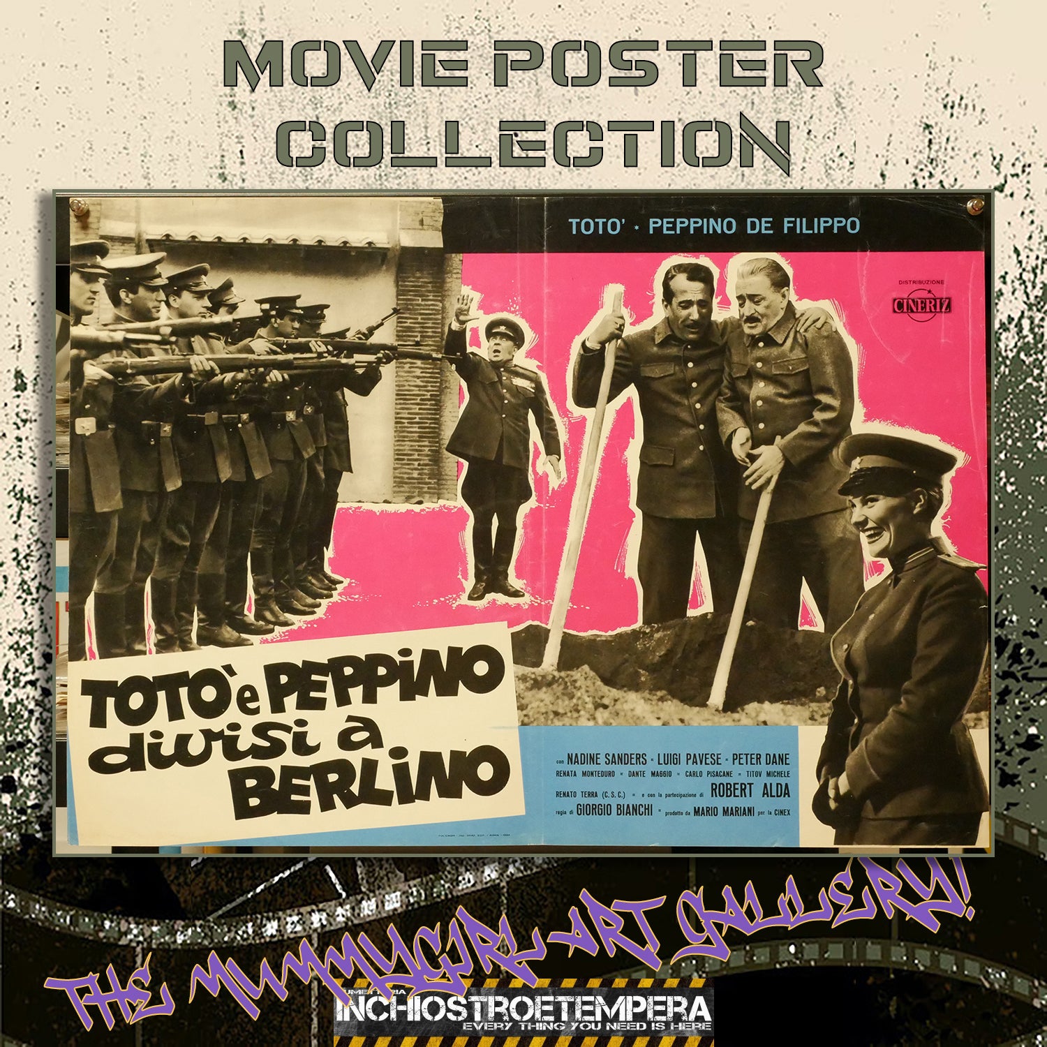 Totò e Peppino divisi a Berlino | Fotobusta Cinema Originale