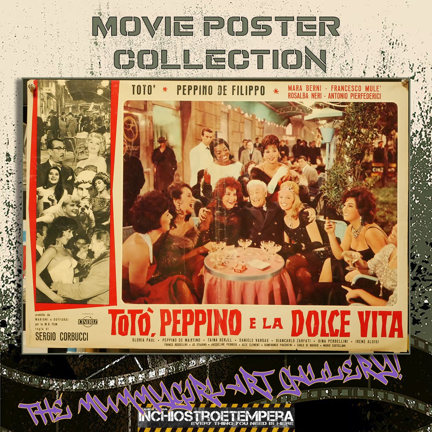 Totò, Peppino e... la dolce vita | Fotobusta Cinema Originale