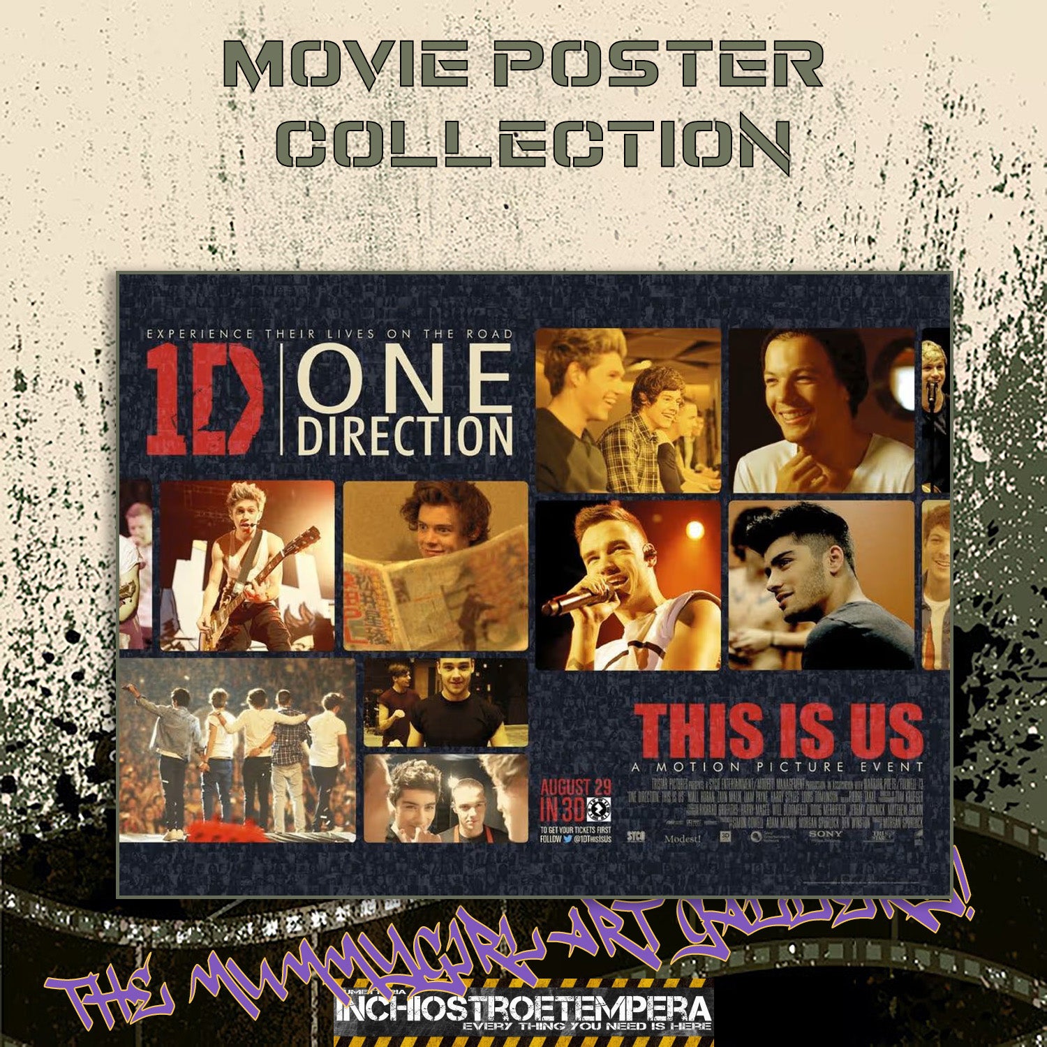 One Direction: This Is Us | Original UK Quad Movie Poster