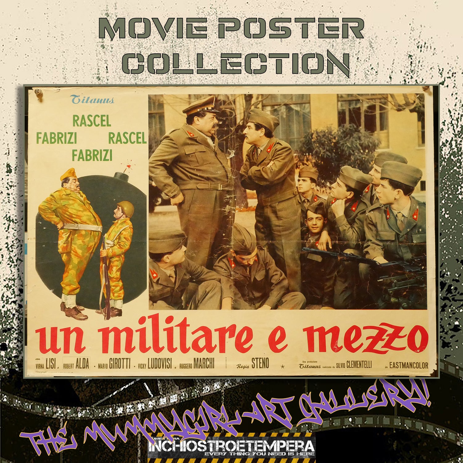 Un militare e mezzo | Fotobusta Cinema Originale