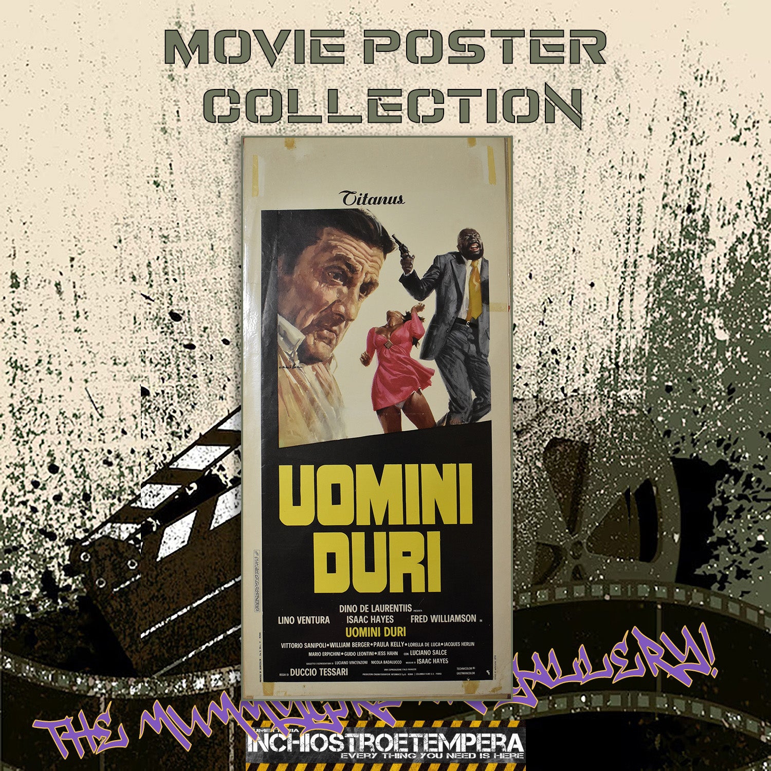 Lino Ventura: Uomini duri | Locandina Originale
