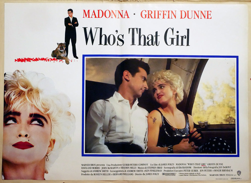 Madonna: Who's That Girl | Fotobusta Originale (set di 6)