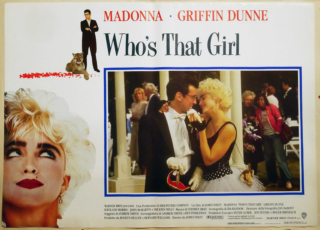 Madonna: Who's That Girl | Fotobusta Originale (set di 6)