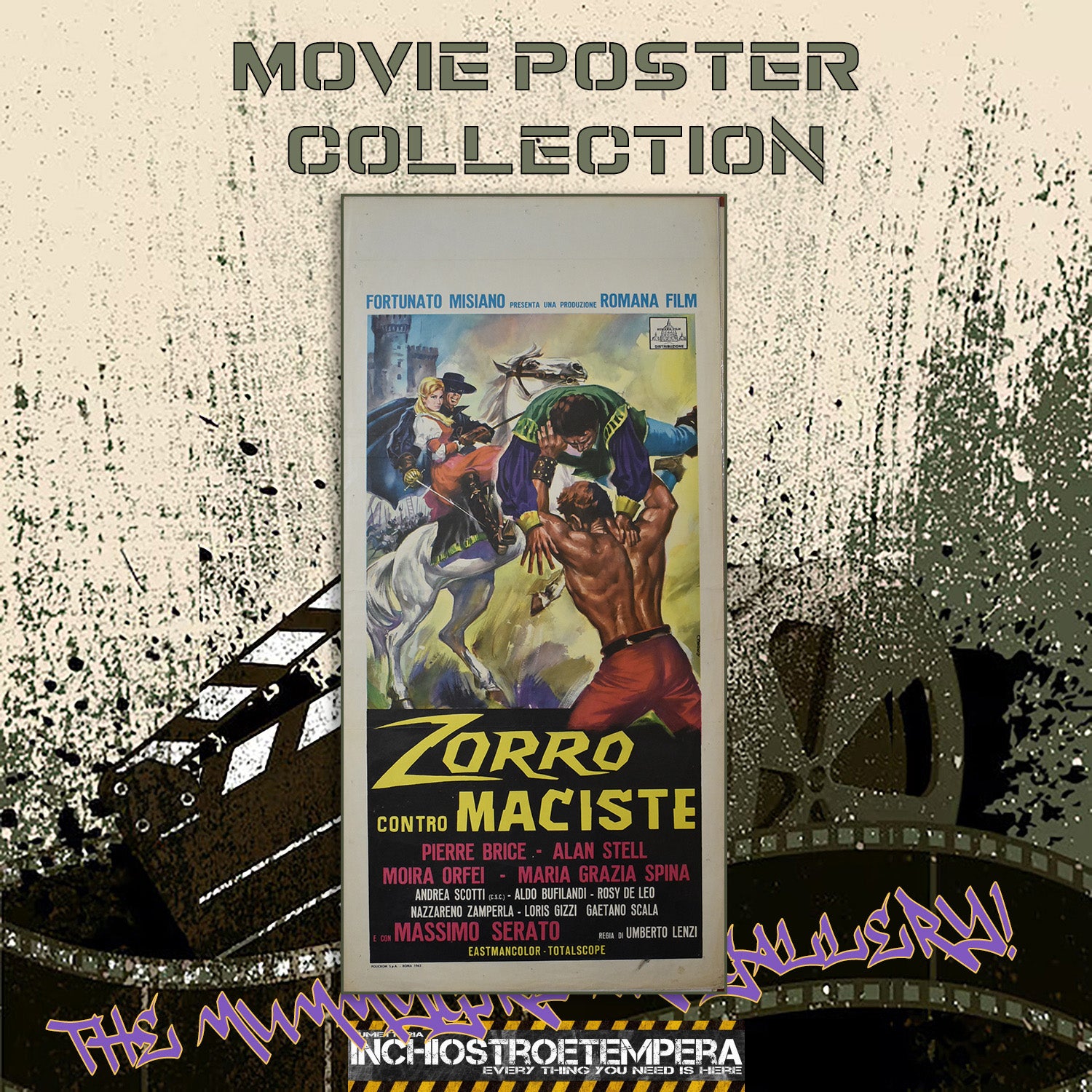 Zorro contro Maciste | Locandina Originale