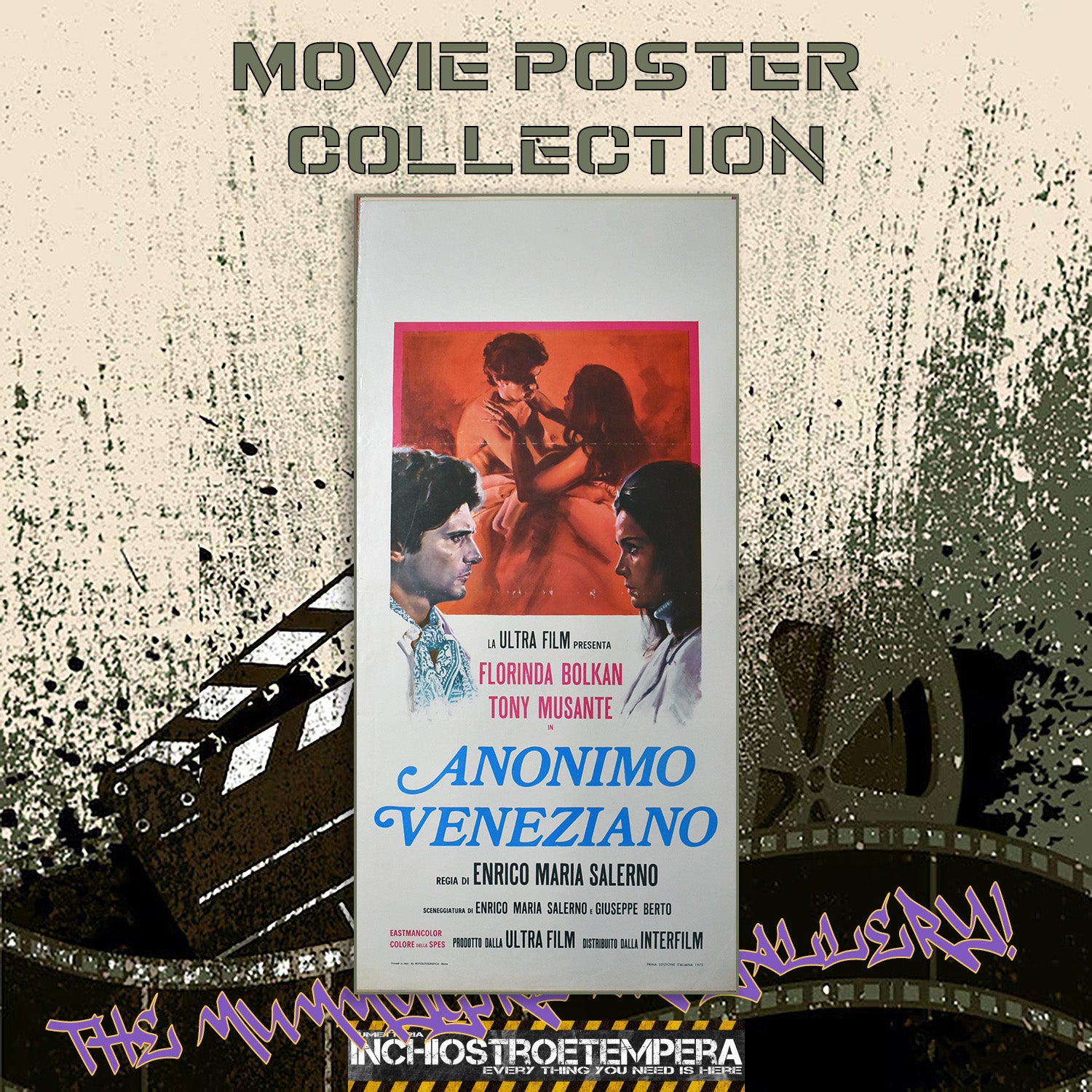 Florinda Bolkan: Anonimo veneziano | Locandina Originale