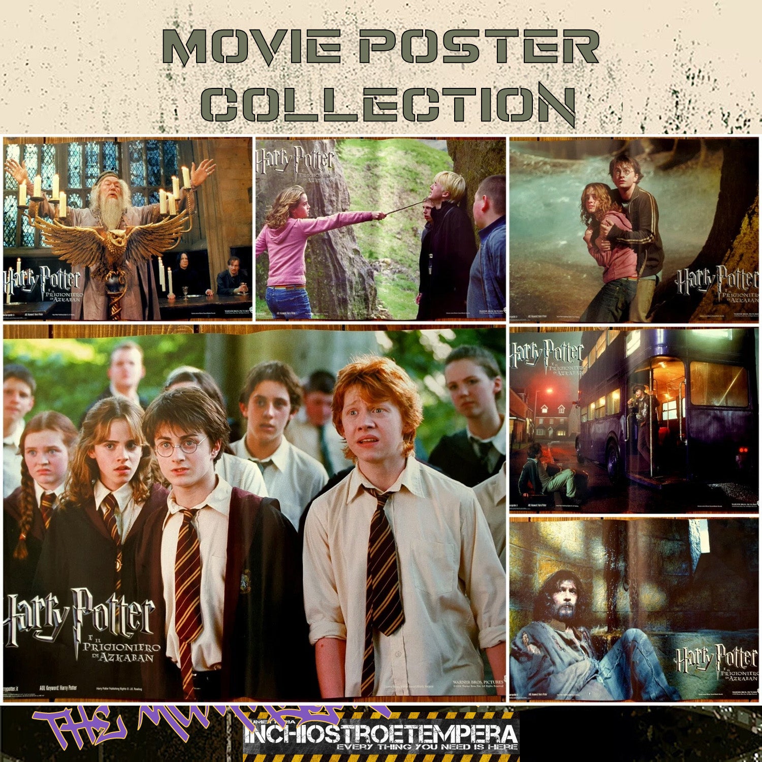 Harry Potter e il prigioniero di Azkaban | Set 6 Soggetti Fotobuste