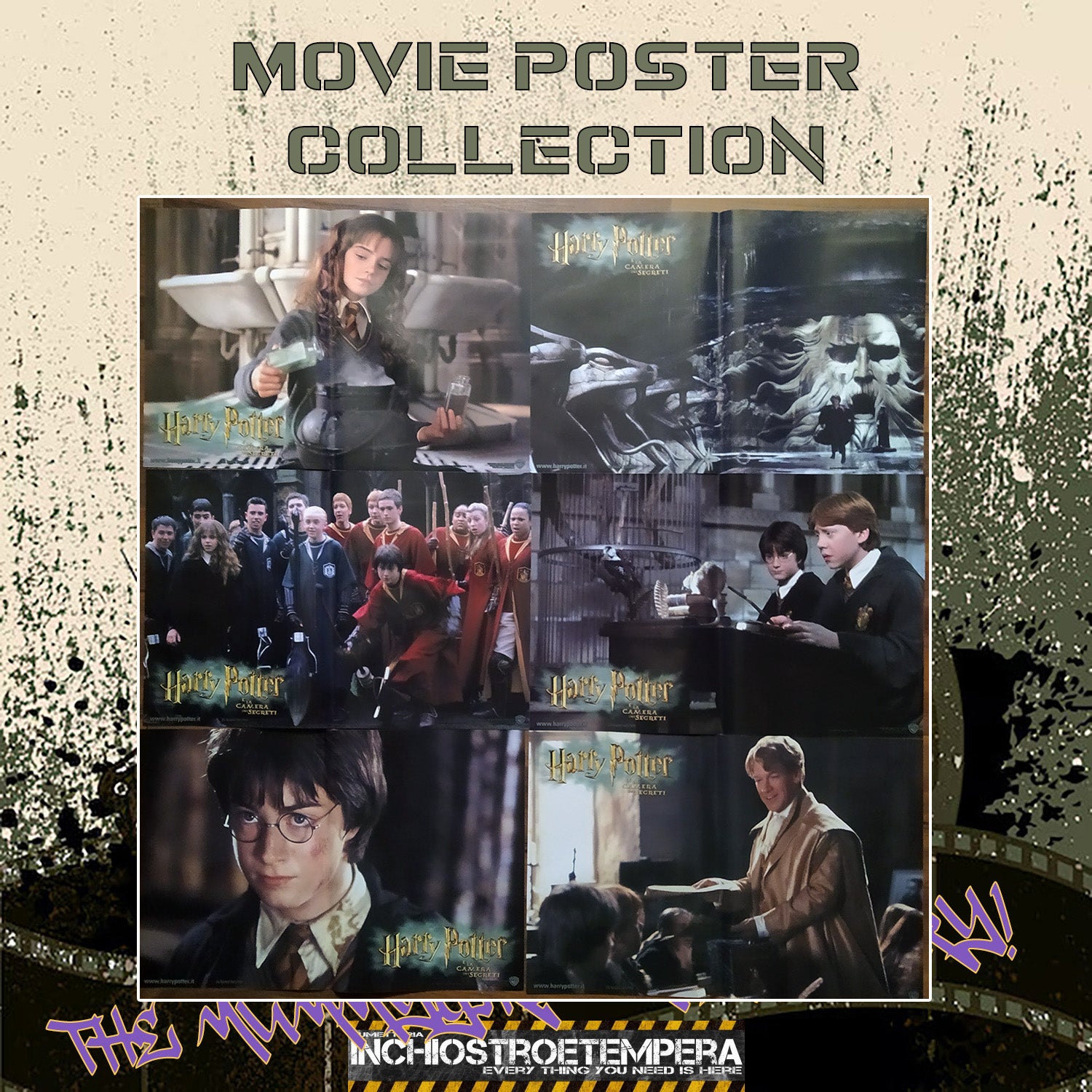 Harry Potter e la camera dei segreti | Set 6 Soggetti Fotobusta