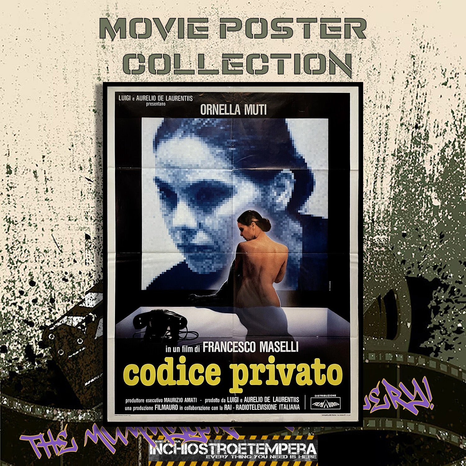 Codice privato | Manifesto 2 Fogli Originale