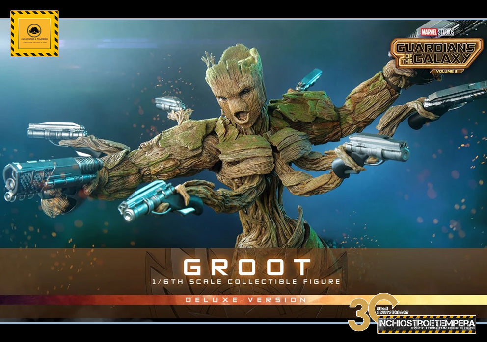 Hot Toys | Guardians of the Galaxy 3 Movie Masterpiece Groot Deluxe Version