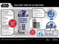 Star Wars Thermoelectric Cooler Mini Fridge R2D2 4.5 l