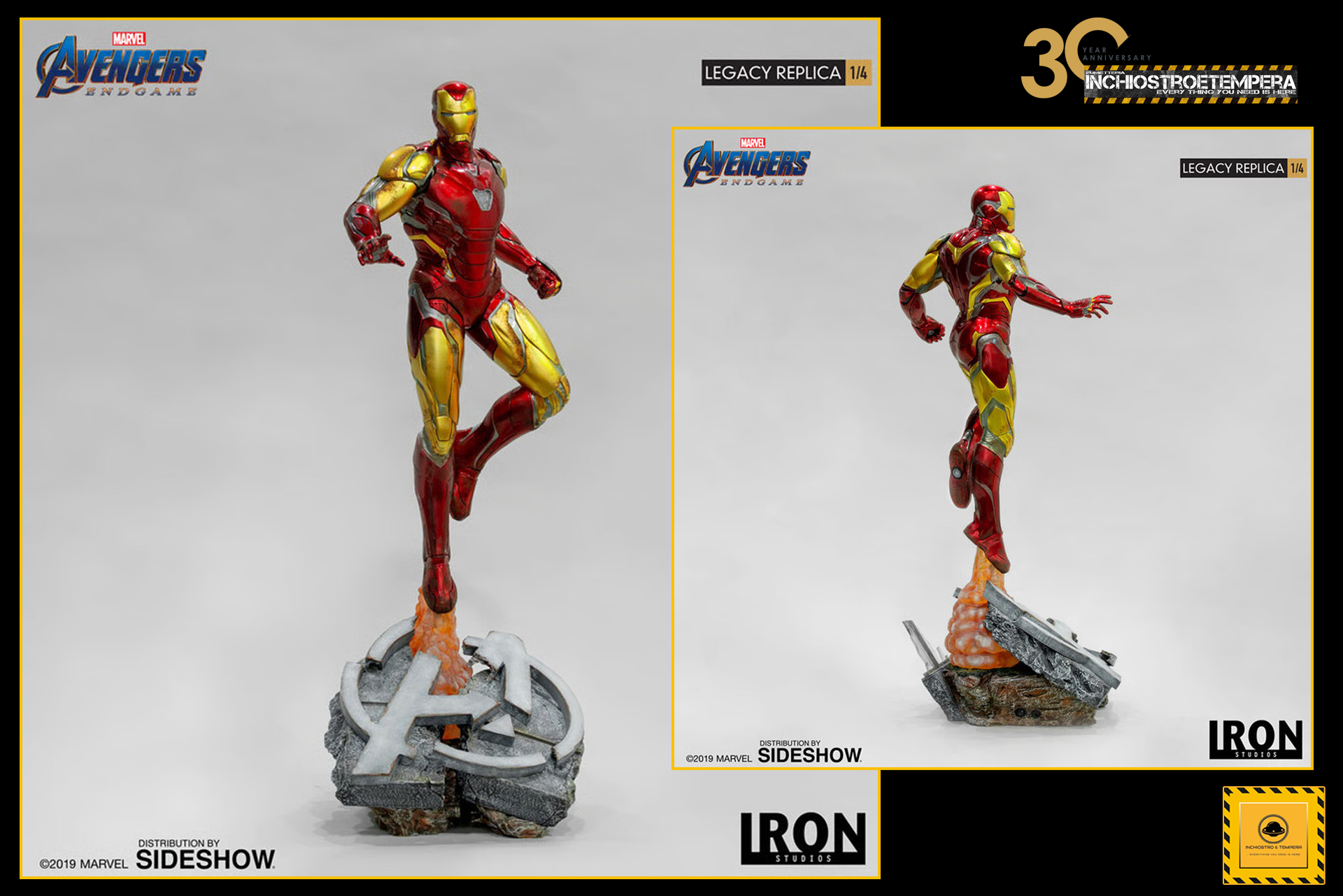 Iron Studios: Avengers Endgame Iron Man Mark LXXXV 1/4 Statue