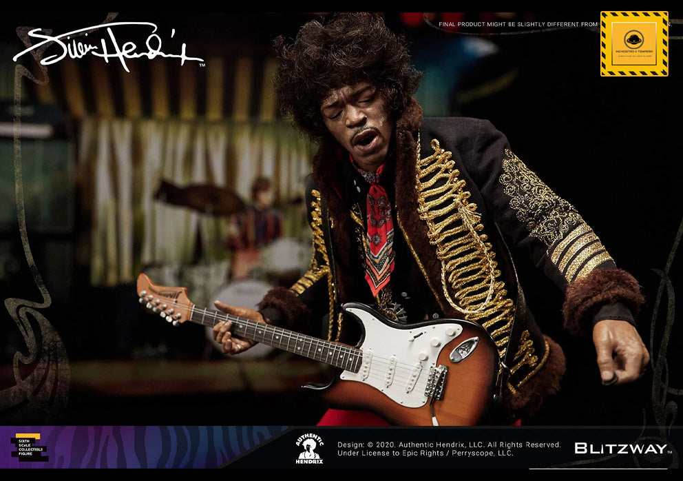 Blitzway | Jimi Hendrix Sixth Scale Action Figure