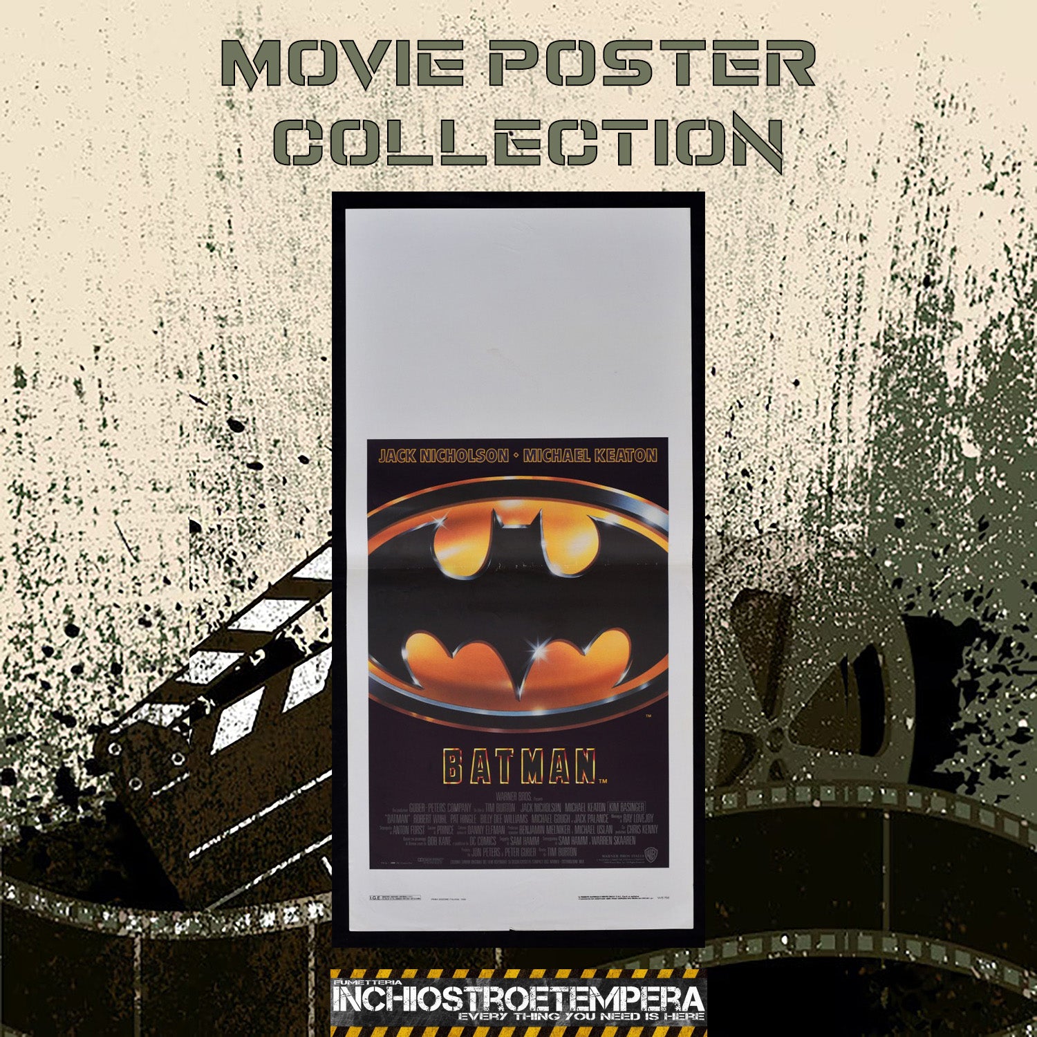 Tim Burton: Batman – Locandina originale
