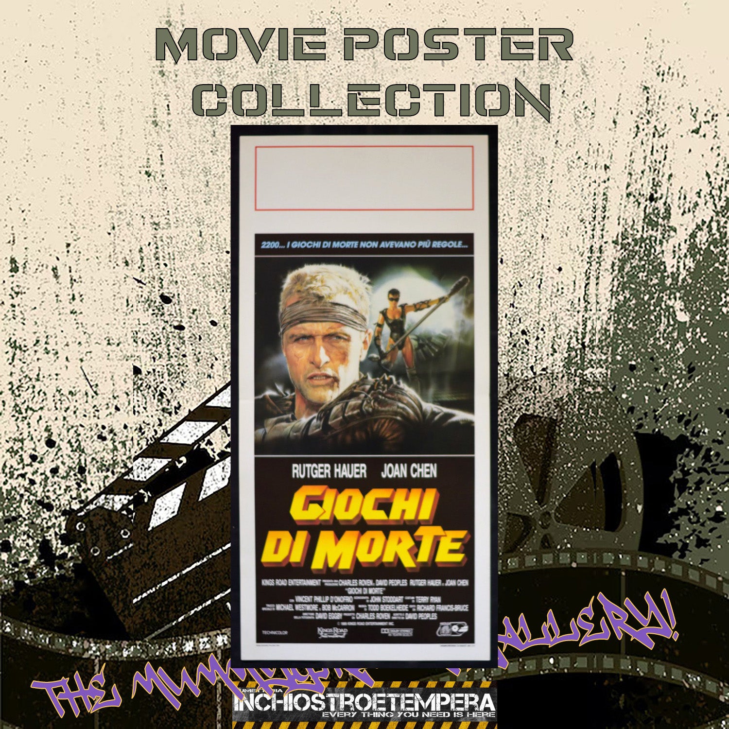 Rutger Hauer: Giochi di morte | Locandina Originale
