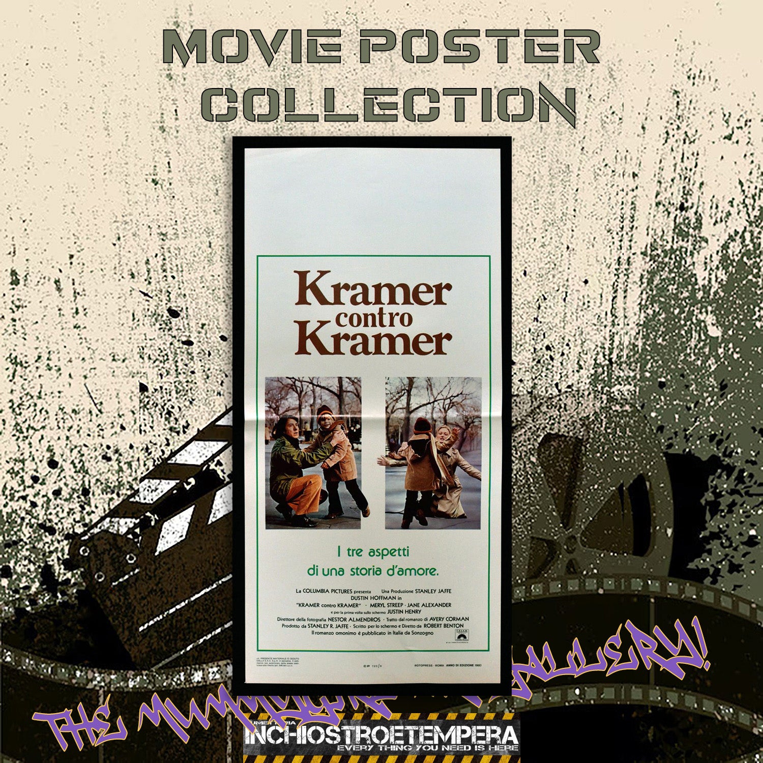 Dustin Hoffman, Meryl Streep: Kramer contro Kramer | Locandina Originale