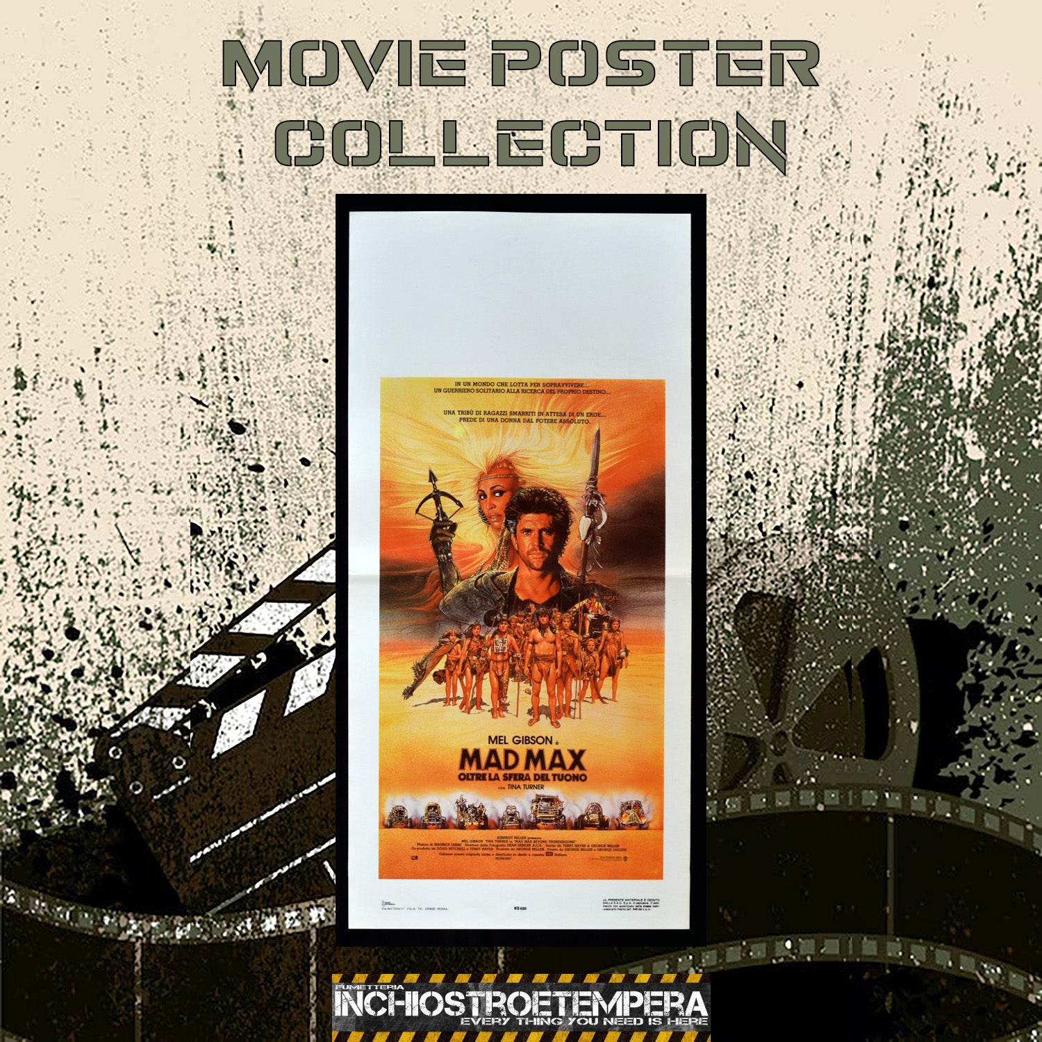 Mel Gibson: Mad Max oltre la sfera del tuono  – Locandina originale