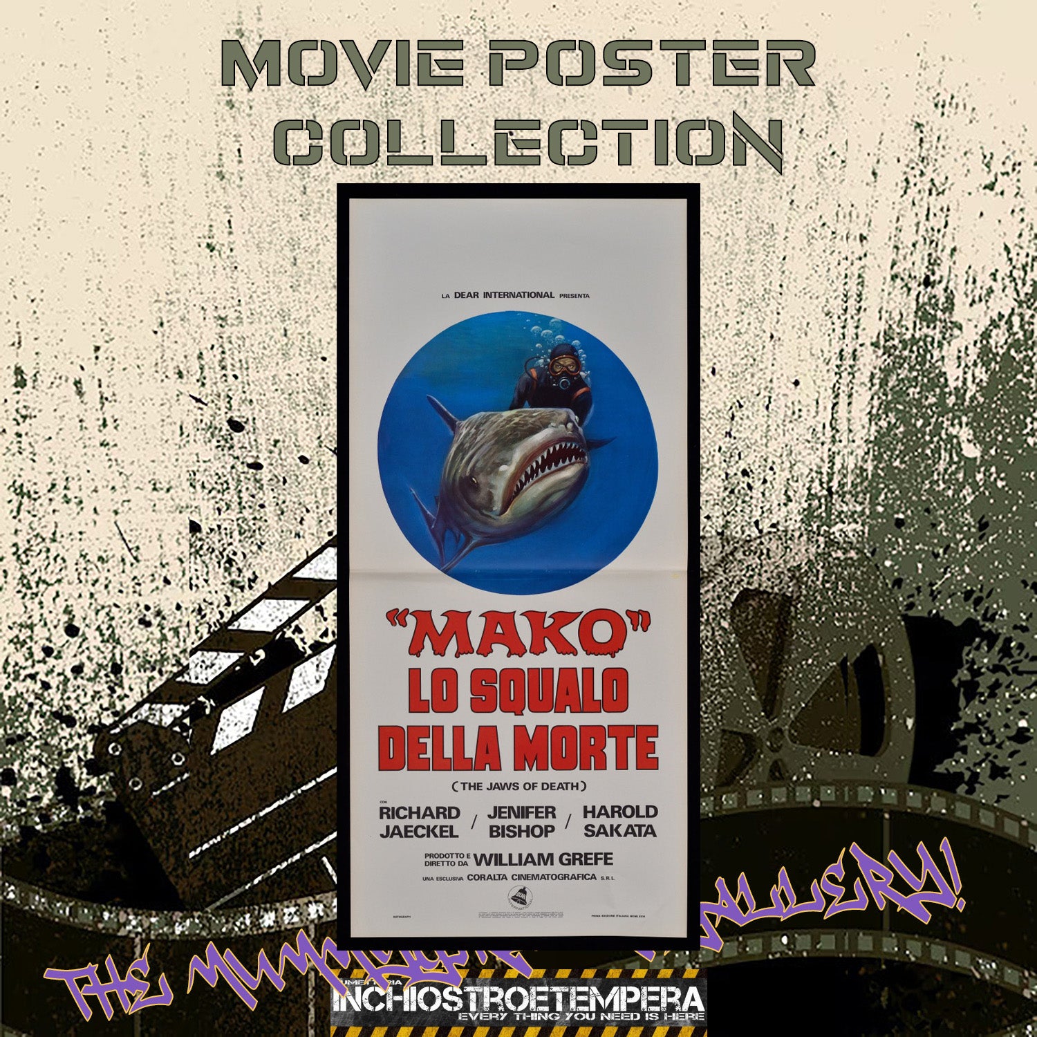Mako - Lo squalo della morte | Locandina Originale