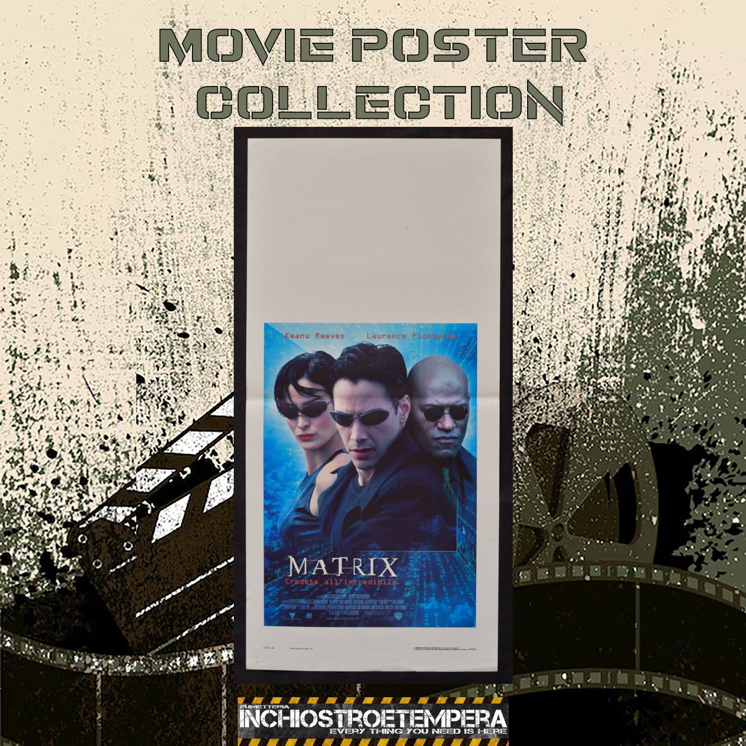 Keanu Reeves: Matrix  – Locandina originale