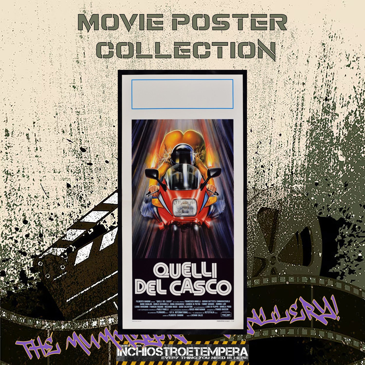 Quelli del casco | Locandina Cinema originale