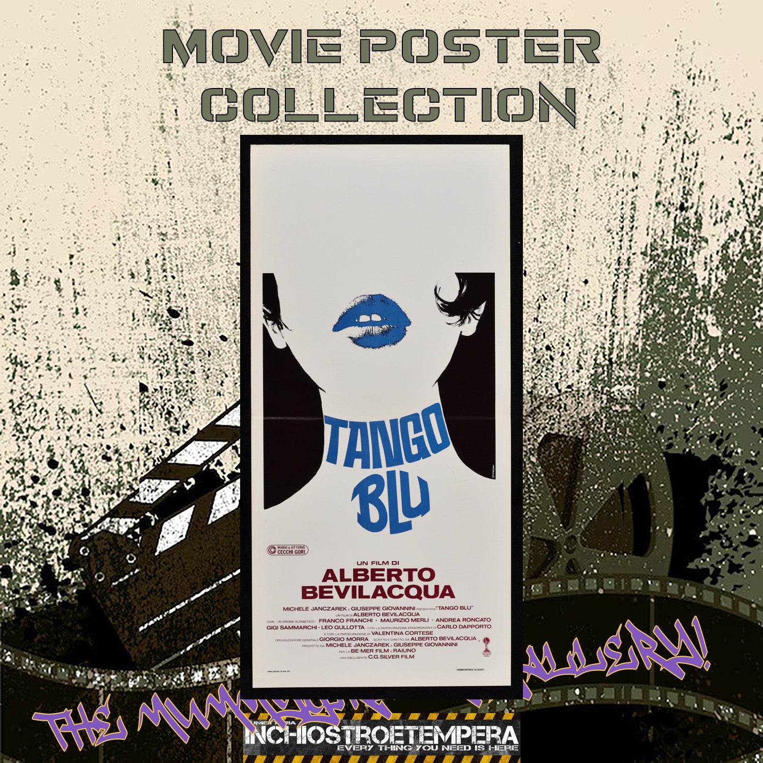Tango blu | Locandina Originale