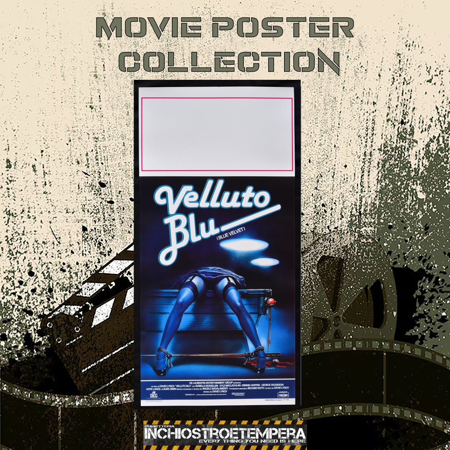 Isabella Rossellini: Velluto Blu – Locandina originale