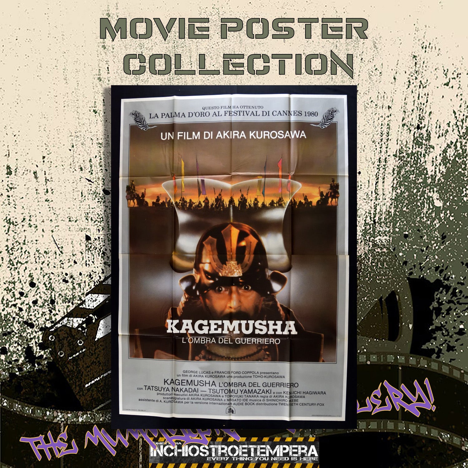 Kagemusha – L’ombra del guerriero | Manifesto 4 Fogli Originale