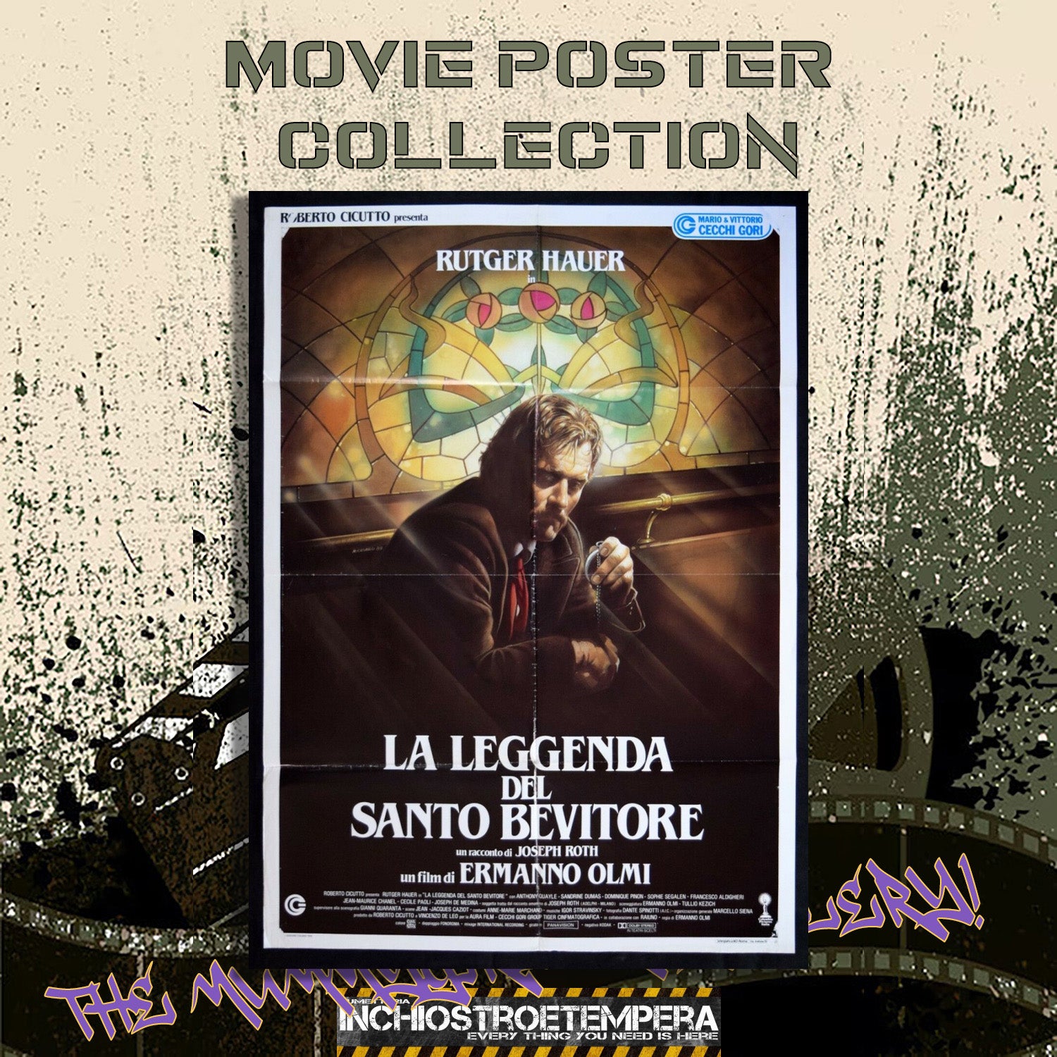 La leggenda del santo bevitore | Manifesto 2 Fogli Originale