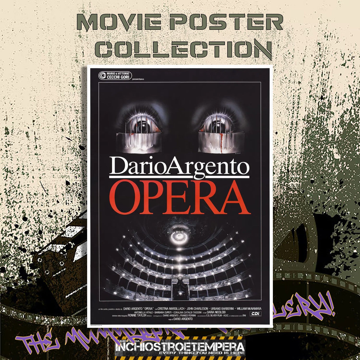Opera | Manifesto 2 Fogli Originale