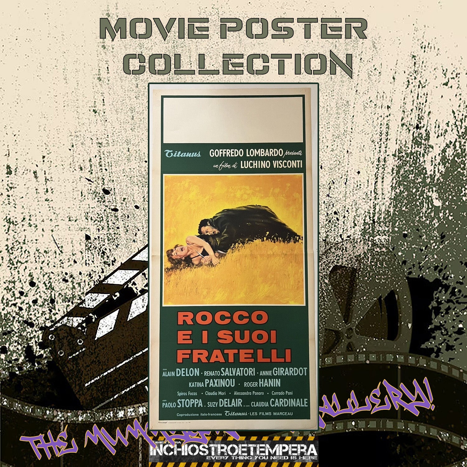 Luchino Visconti: Rocco e i suoi fratelli | Locandina Originale