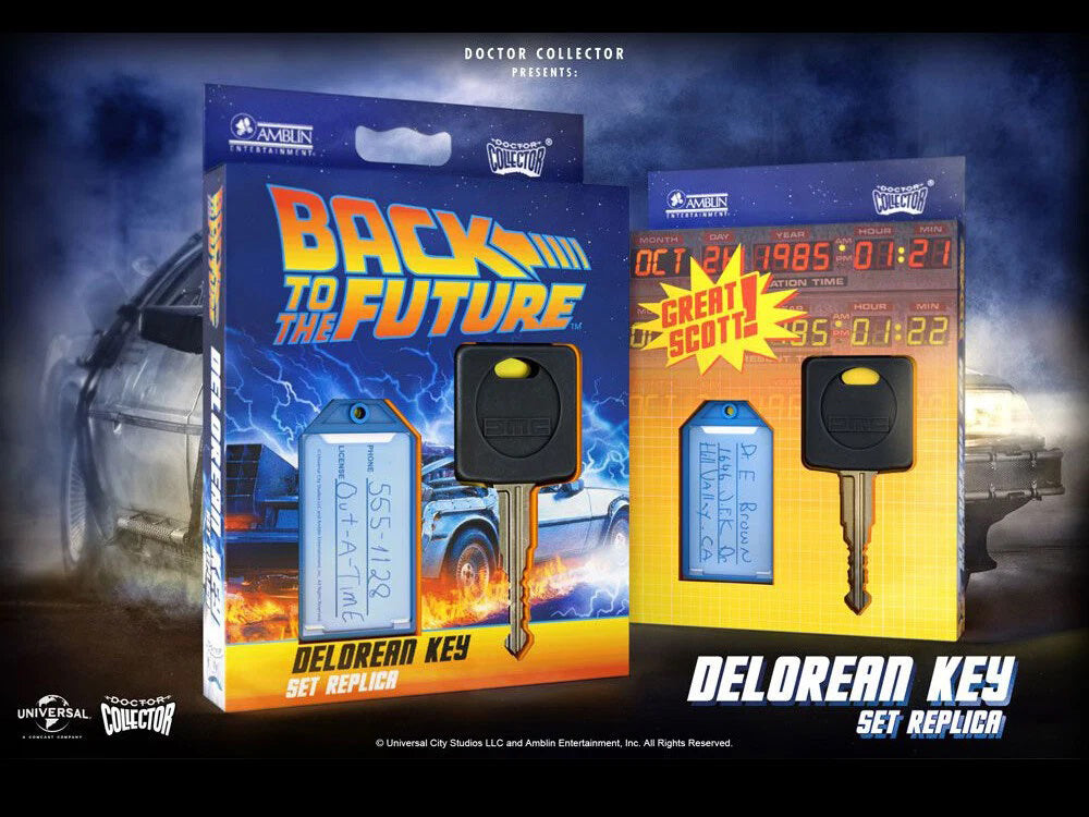 Doctor Collector: Back To The Future Replica 1/1 Delorean Key