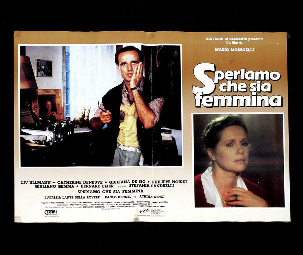 Speriamo che sia femmina | Fotobusta Originale (set completo di 8)