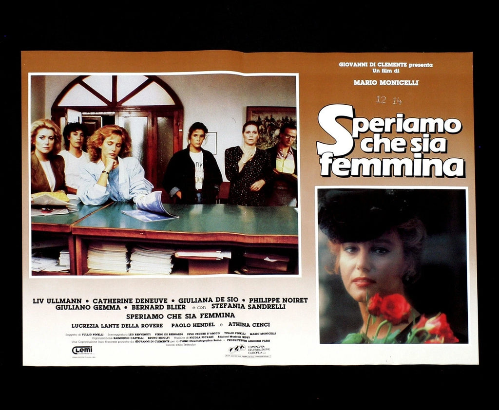 Speriamo che sia femmina | Fotobusta Originale (set completo di 8)