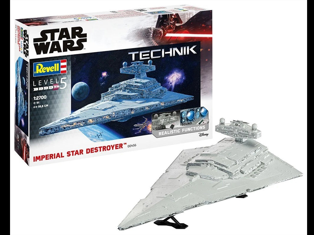 Revell - Star Wars: Imperial Star Destroyer Electronic 1/2700 Model Kit