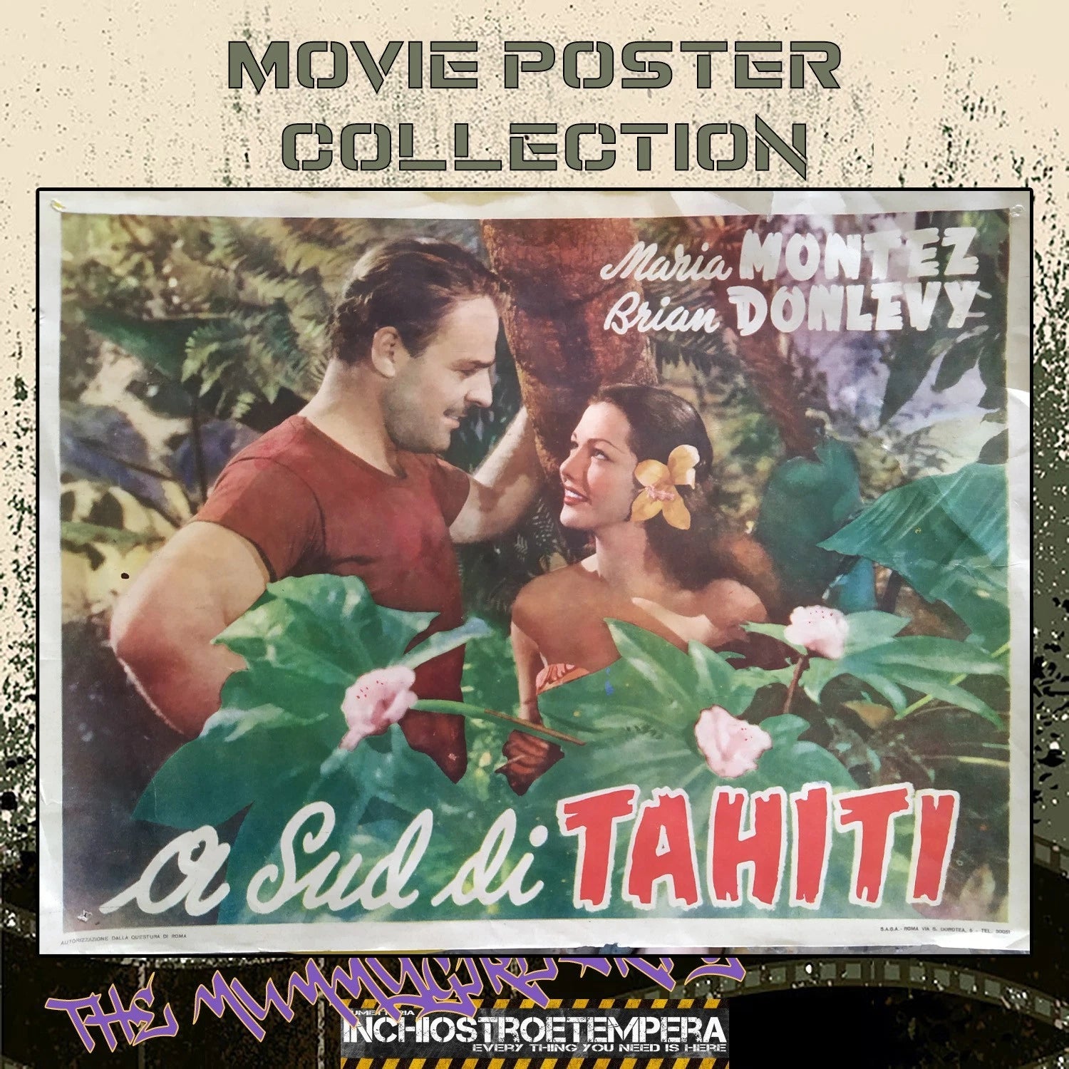 A sud di Tahiti | Fotobusta Originale