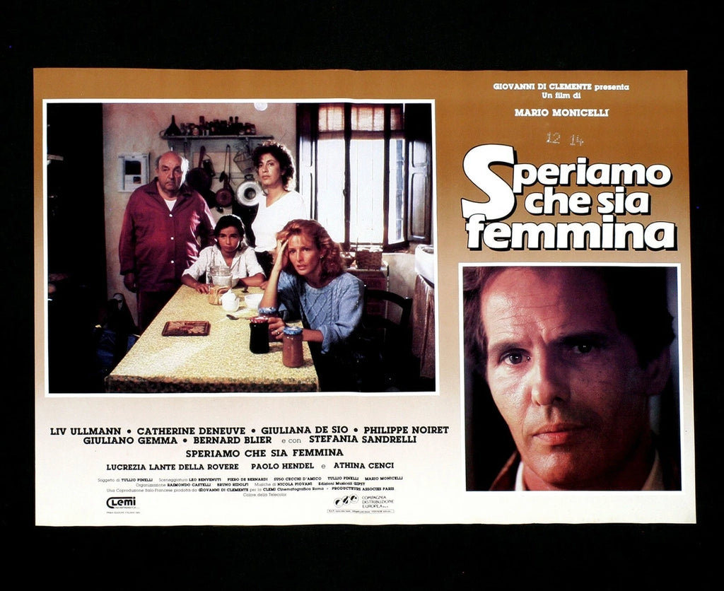 Speriamo che sia femmina | Fotobusta Originale (set completo di 8)