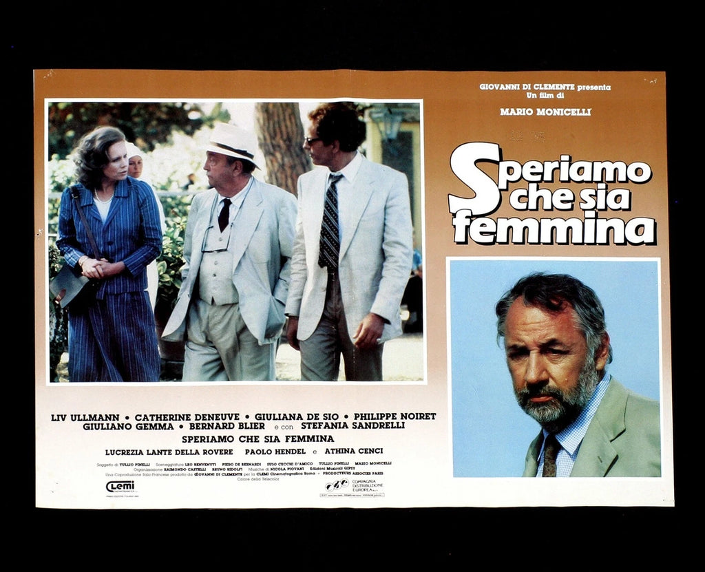 Speriamo che sia femmina | Fotobusta Originale (set completo di 8)