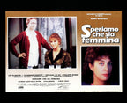 Speriamo che sia femmina | Fotobusta Originale (set completo di 8)