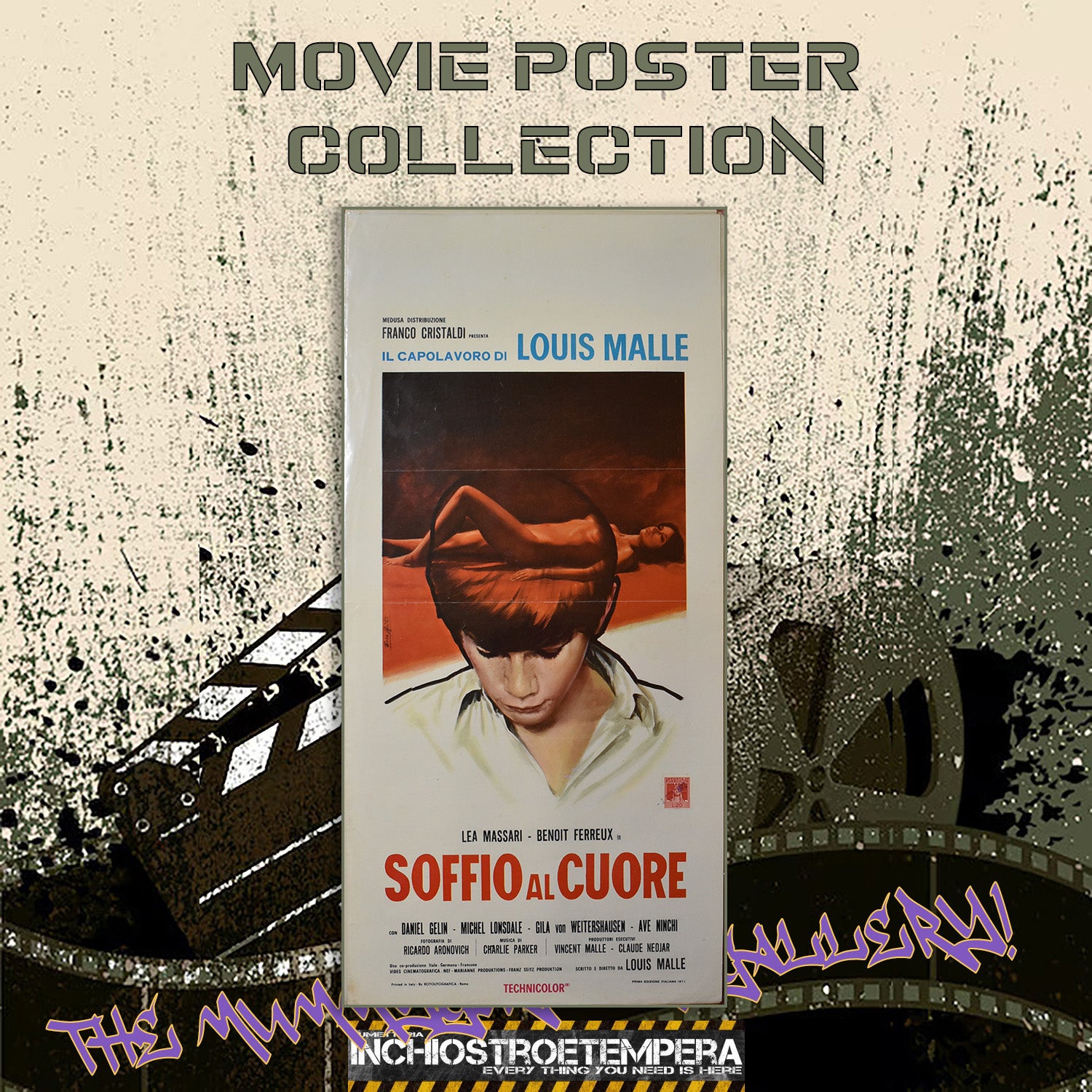 Louis Malle: Soffio al cuore | Locandina Originale