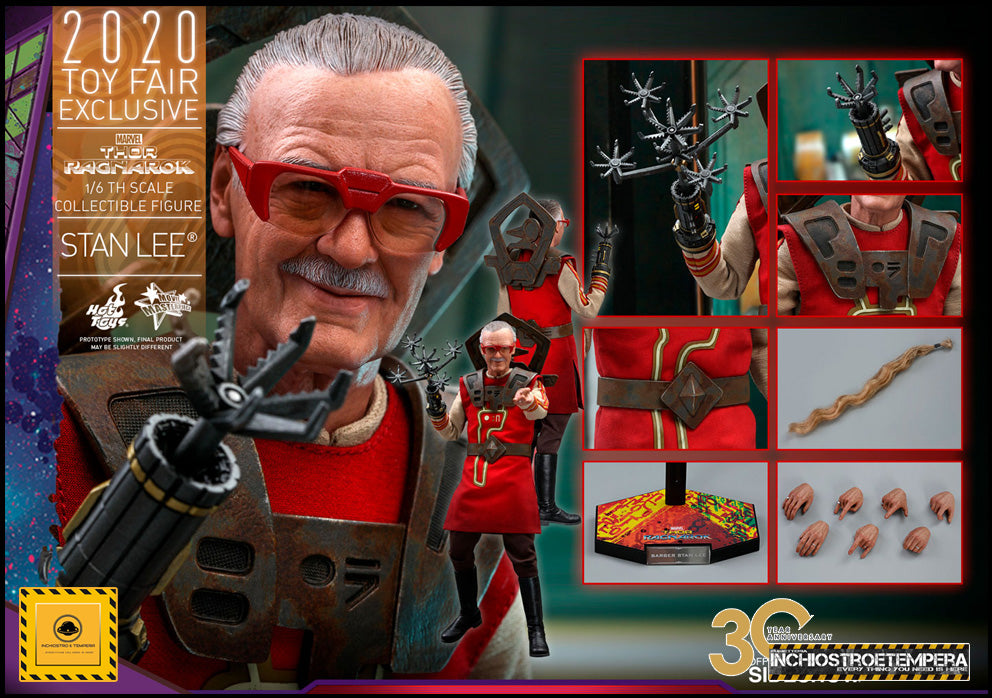 Hot Toys | Stan Lee "Thor Ragnarok" Movie Masterpiece Exclusive 12" Figure