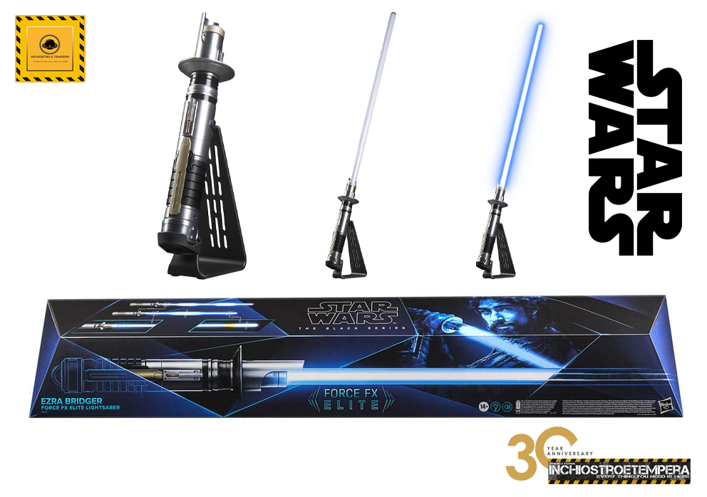 Star Wars: Ahsoka Black Series Replica Force FX Elite Lightsaber Ezra Bridger