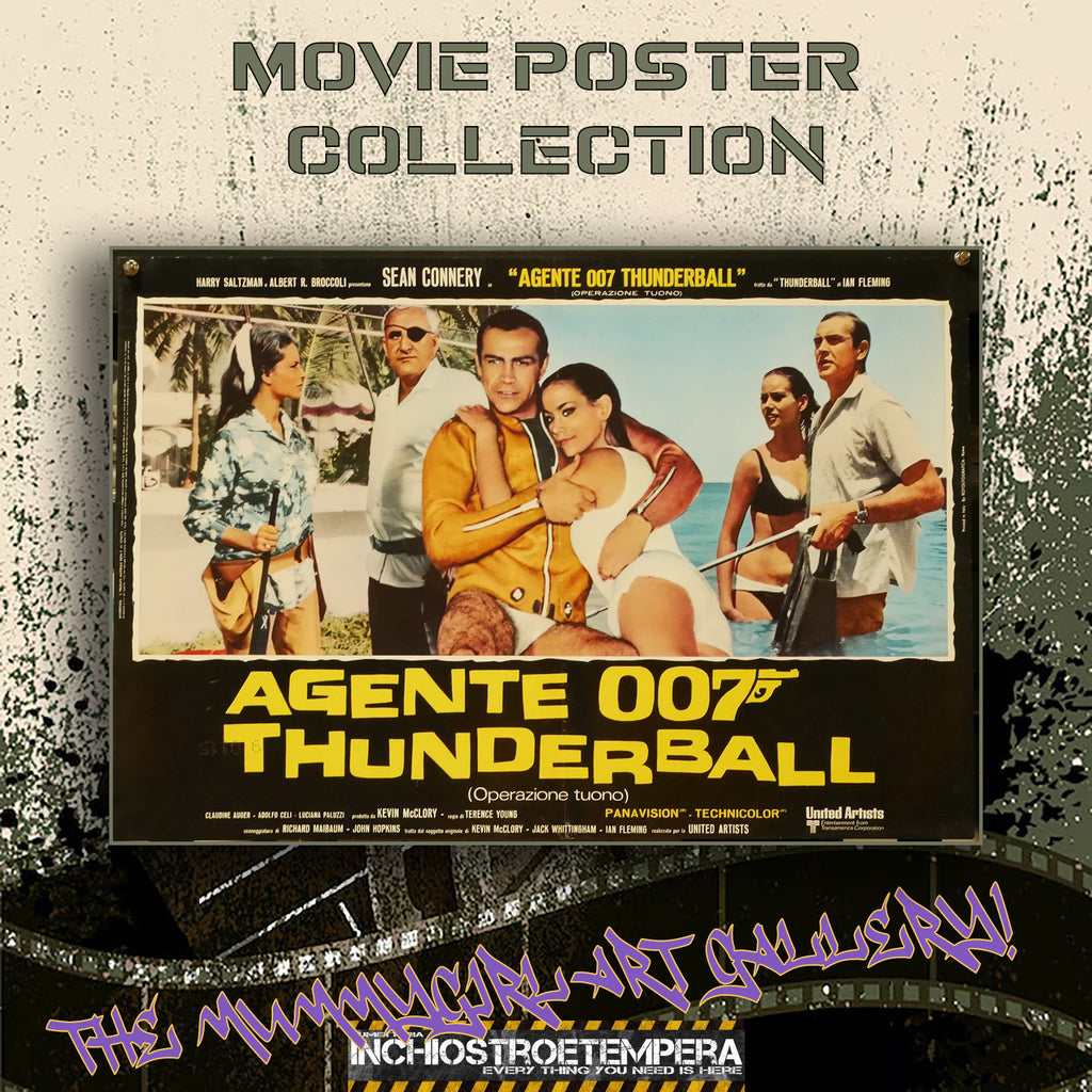 Agente 007 - Thunderball (Operazione tuono) | Fotobusta Cinema Originale