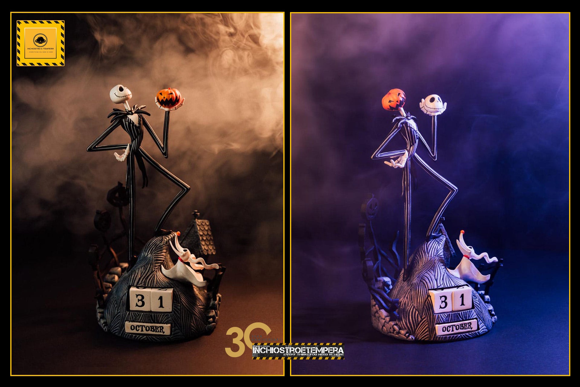 The Nightmare Before Christmas 3D perpetual Calendar